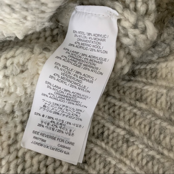 J.Crew Mohair Fuzzy Stripe Sweater - Picture 6 of 15